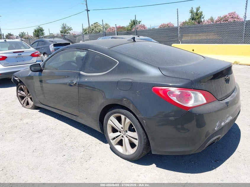 2010 Hyundai Genesis VIN KMHHT6KD4AU004913 IAAI salvage auction — NORMAL WEAR, Salvage Title - Dealer (California), sold $375 on 2026-07-16 (photo 3)