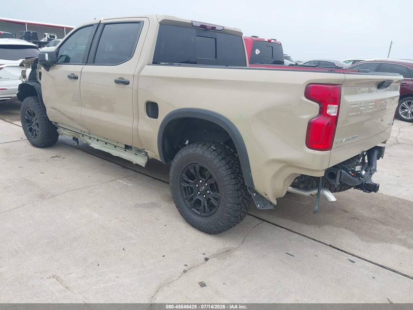 2022 Chevrolet Silverado VIN 3GCUDHEL7NG672373 IAAI salvage auction — LEFT SIDE, Original (Texas), sold $22,100 on 2026-08-28 (photo 3)