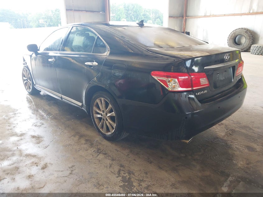 2010 Lexus Es 350 VIN JTHBK1EG0A2369167 IAAI salvage auction — NORMAL WEAR, Clear (Georgia), sold $825 on 2026-07-22 (photo 3)