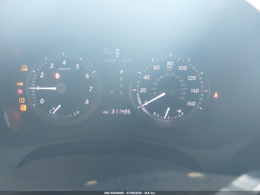 2010 Lexus Es 350 VIN JTHBK1EG0A2369167 IAAI salvage auction — NORMAL WEAR, Clear (Georgia), sold $825 on 2026-07-22 (photo 7)