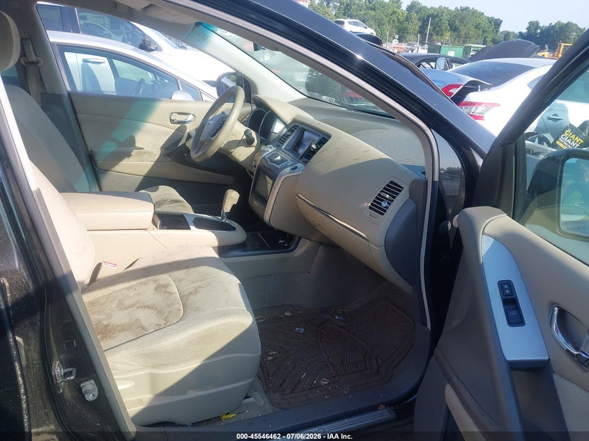 2011 Nissan Murano VIN JN8AZ1MW5BW163679 IAAI salvage auction — NORMAL WEAR, Clear-Dealer Only (North Carolina), sold $750 on 2026-07-20 (photo 5)