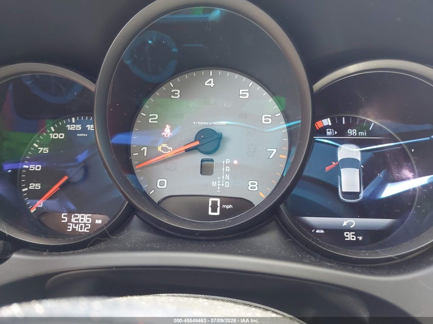 2020 Porsche Macan VIN WP1AB2A54LLB36525 IAAI salvage auction — FRONT END, Salvage Title, sold $18,150 on 2026-08-17 (photo 7)