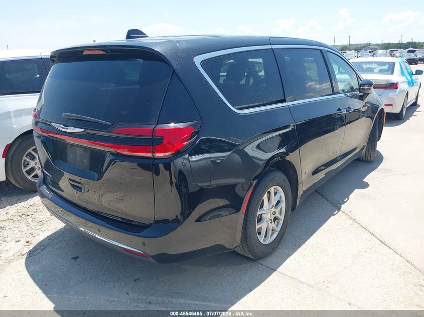2025 Chrysler Pacifica VIN 2C4RC1BGXSR562012 IAAI salvage auction — HAIL, Enterprise Vehicles Clear Only (California), sold $13,000 on 2026-07-29 (photo 4)