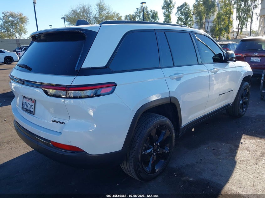 2024 Jeep Grand cherokee VIN 1C4RJGBGXRC250722 IAAI salvage auction — LEFT FRONT, Salvage Certificate (California), sold $9,575 on 2026-07-31 (photo 4)