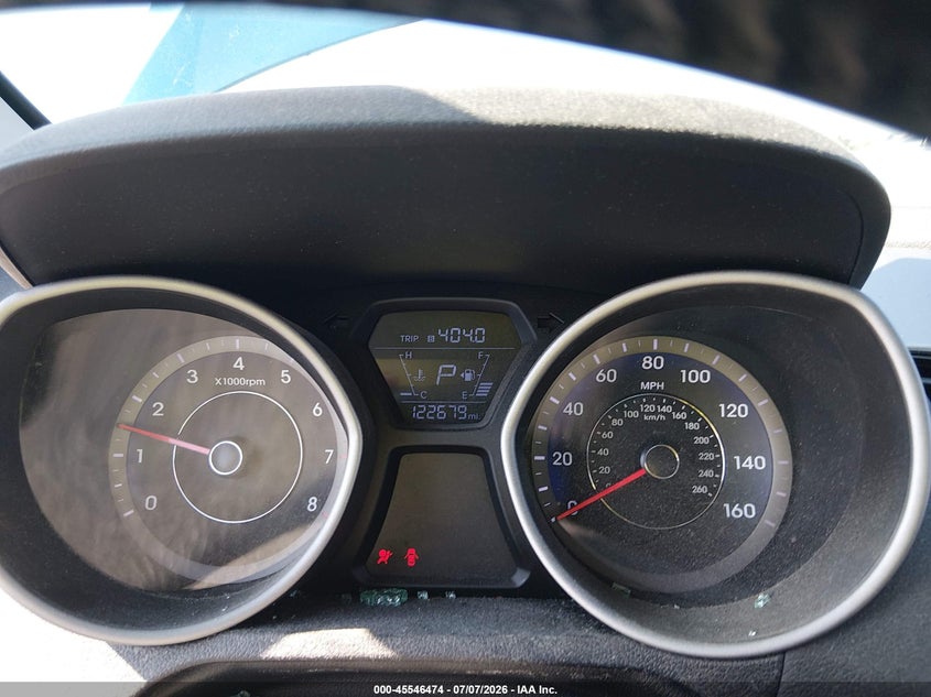 2016 Hyundai Elantra VIN KMHDH4AE4GU567077 IAAI salvage auction — RIGHT SIDE, Salvage Title, sold $825 on 2026-08-03 (photo 7)