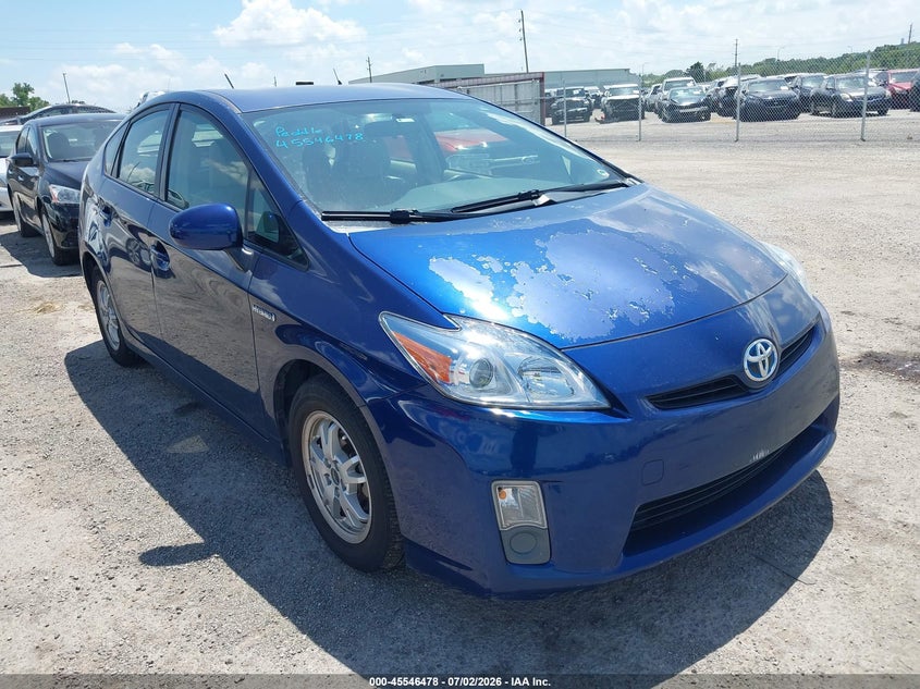 2011 Toyota Prius VIN JTDKN3DU6B1435742 IAAI salvage auction — NORMAL WEAR, Clear - Public Restricted (Oklahoma), sold $900 on 2026-07-20 (photo 1)