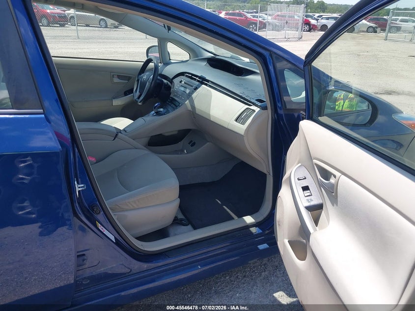 2011 Toyota Prius VIN JTDKN3DU6B1435742 IAAI salvage auction — NORMAL WEAR, Clear - Public Restricted (Oklahoma), sold $900 on 2026-07-20 (photo 5)