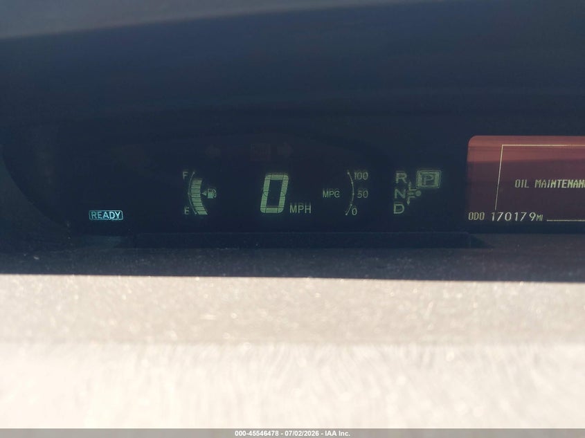 2011 Toyota Prius VIN JTDKN3DU6B1435742 IAAI salvage auction — NORMAL WEAR, Clear - Public Restricted (Oklahoma), sold $900 on 2026-07-20 (photo 7)