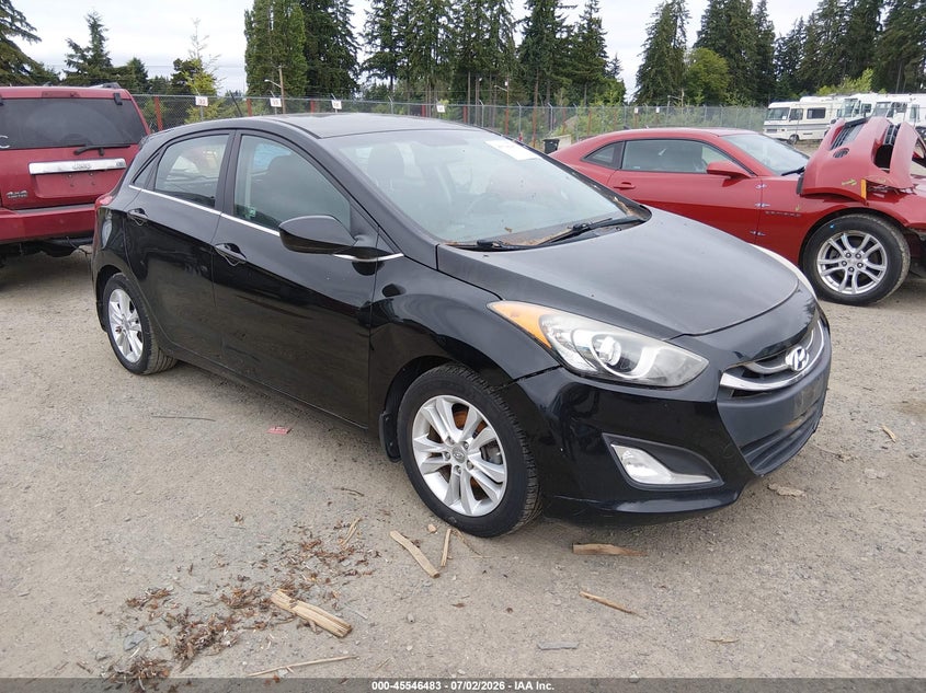 2014 Hyundai Elantra VIN KMHD35LH4EU202956 IAAI salvage auction — NORMAL WEAR, Clear (Washington), sold $425 on 2026-07-29 (photo 1)