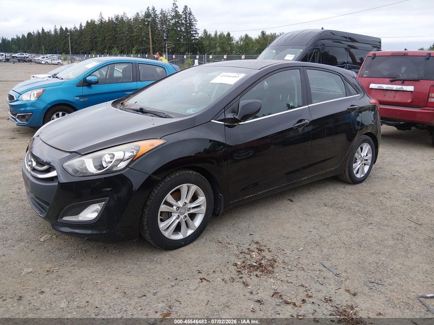 2014 Hyundai Elantra VIN KMHD35LH4EU202956 IAAI salvage auction — NORMAL WEAR, Clear (Washington), sold $425 on 2026-07-29 (photo 2)