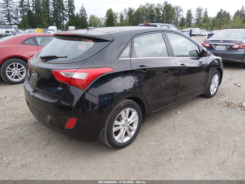 2014 Hyundai Elantra VIN KMHD35LH4EU202956 IAAI salvage auction — NORMAL WEAR, Clear (Washington), sold $425 on 2026-07-29 (photo 4)