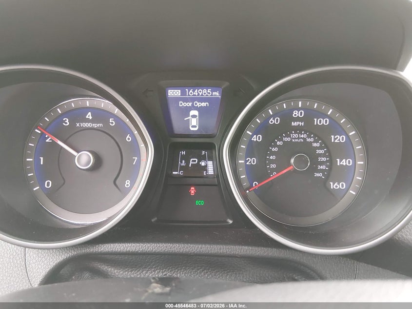 2014 Hyundai Elantra VIN KMHD35LH4EU202956 IAAI salvage auction — NORMAL WEAR, Clear (Washington), sold $425 on 2026-07-29 (photo 7)