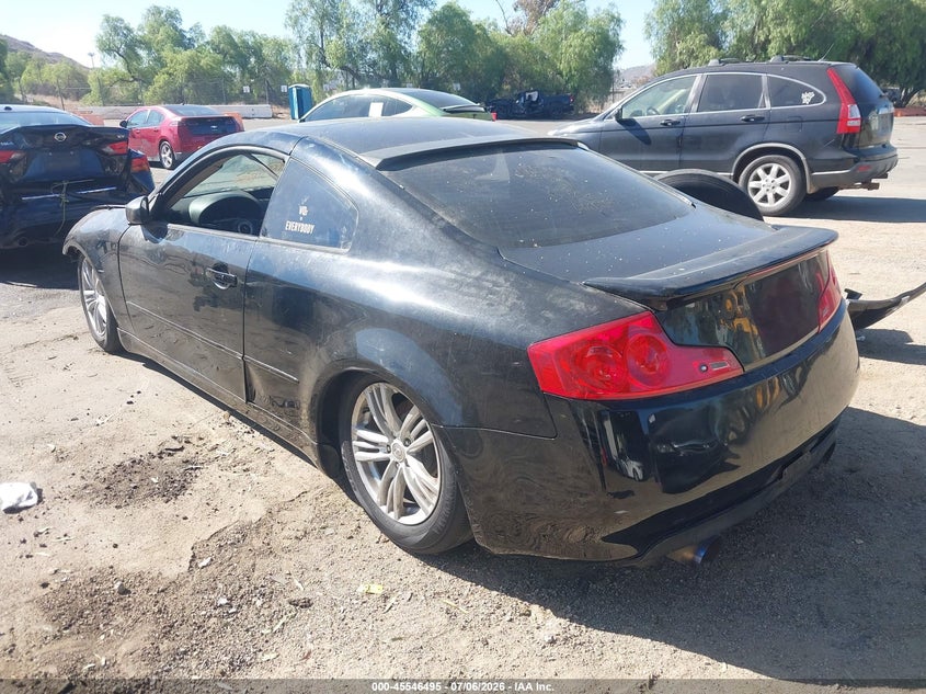 2006 Infiniti G35 VIN JNKCV54E66M714443 IAAI salvage auction — NORMAL WEAR, Salvage (California), sold $275 on 2026-07-28 (photo 3)