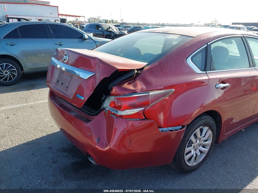 2014 Nissan Altima VIN 1N4AL3APXEC417436 IAAI salvage auction — RIGHT REAR, Salvage (California), sold $700 on 2026-07-20 (photo 6)