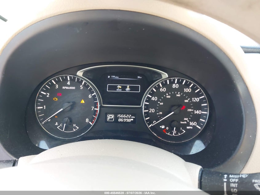 2014 Nissan Altima VIN 1N4AL3APXEC417436 IAAI salvage auction — RIGHT REAR, Salvage (California), sold $700 on 2026-07-20 (photo 7)