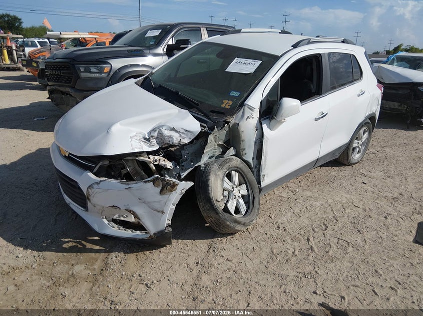 2019 Chevrolet Trax VIN KL7CJLSB4KB935553 IAAI salvage auction — SIDE, Salvage Title, sold $525 on 2026-07-29 (photo 2)