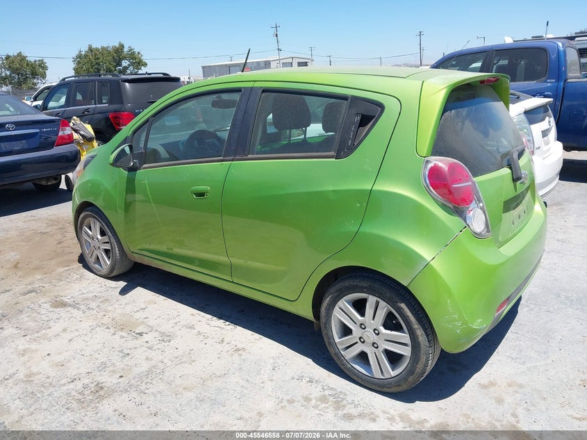 2015 Chevrolet Spark VIN KL8CD6S94FC716593 IAAI salvage auction — NORMAL WEAR, Salvage Title - Dealer (California), sold $650 on 2026-07-16 (photo 3)