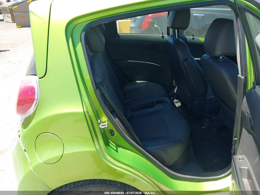 2015 Chevrolet Spark VIN KL8CD6S94FC716593 IAAI salvage auction — NORMAL WEAR, Salvage Title - Dealer (California), sold $650 on 2026-07-16 (photo 8)