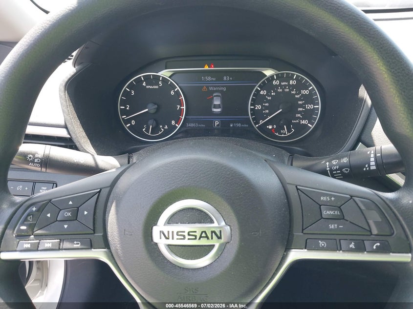 2020 Nissan Altima VIN 1N4BL4BV1LC120396 IAAI salvage auction — LEFT SIDE, Salvage Title, sold $4,900 on 2026-07-17 (photo 7)