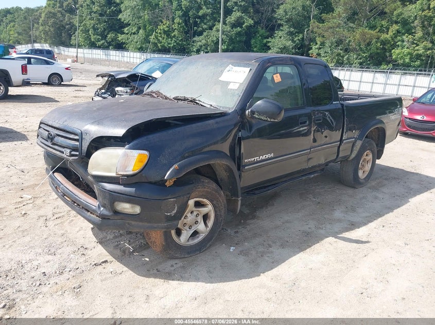 2001 Toyota Tundra VIN 5TBBT48111S187034 IAAI salvage auction — NORMAL WEAR, Clear (Georgia), sold $1,375 on 2026-07-09 (photo 2)