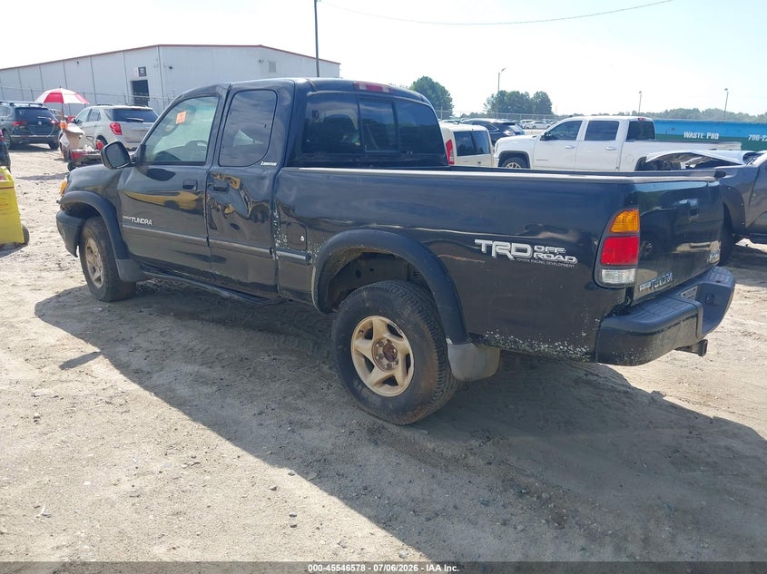 2001 Toyota Tundra VIN 5TBBT48111S187034 IAAI salvage auction — NORMAL WEAR, Clear (Georgia), sold $1,375 on 2026-07-09 (photo 3)