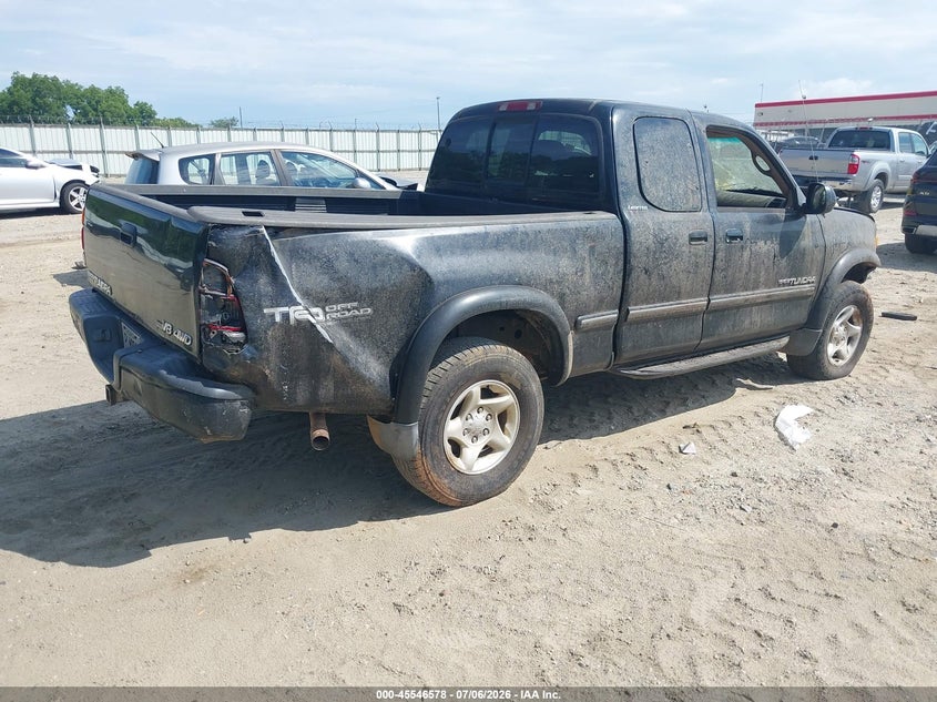 2001 Toyota Tundra VIN 5TBBT48111S187034 IAAI salvage auction — NORMAL WEAR, Clear (Georgia), sold $1,375 on 2026-07-09 (photo 4)