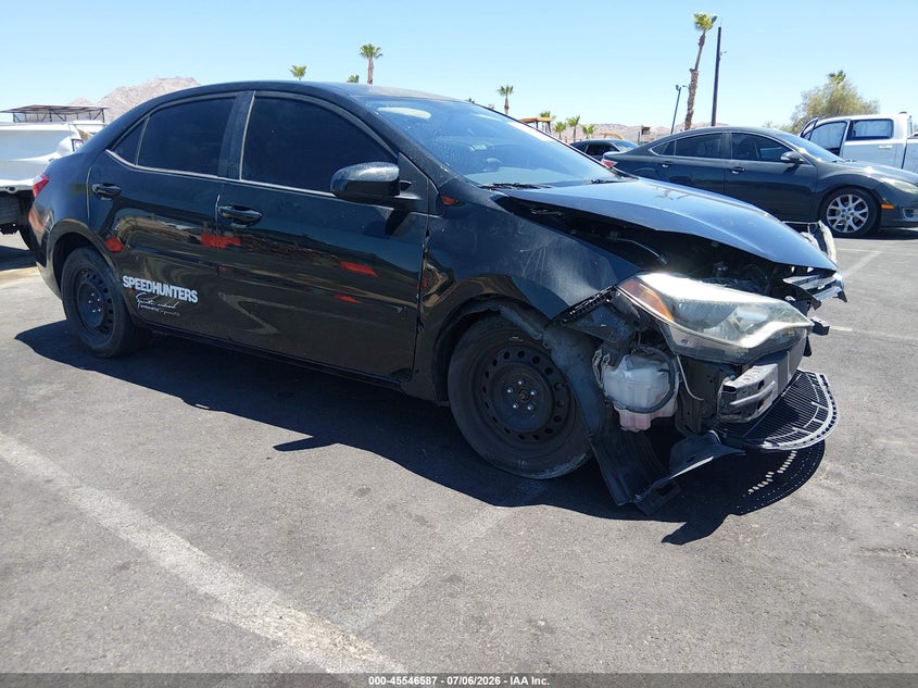 2015 Toyota Corolla VIN 5YFBURHE1FP256289 IAAI salvage auction — FRONT END, Salvage (Nevada), sold $1,650 on 2026-07-24 (photo 1)
