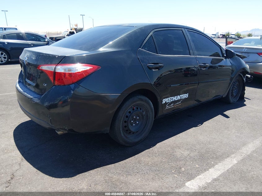 2015 Toyota Corolla VIN 5YFBURHE1FP256289 IAAI salvage auction — FRONT END, Salvage (Nevada), sold $1,650 on 2026-07-24 (photo 4)