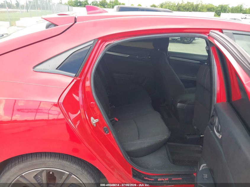 2018 Honda Civic VIN SHHFK7H58JU223644 IAAI salvage auction — LEFT SIDE, Salvage Title, sold $3,250 on 2026-07-24 (photo 8)