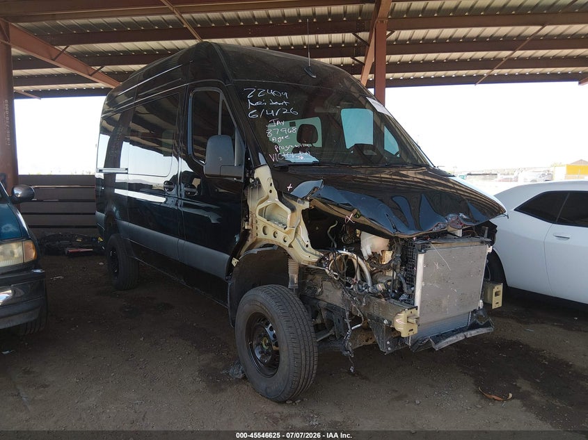 2025 Mercedes-benz Sprinter VIN W1Z4NFVY9SP759560 — IAAI salvage auction photo