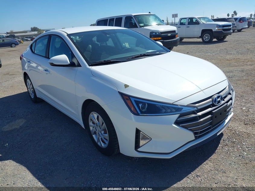 2020 Hyundai Elantra VIN 5NPD74LFXLH613318 — IAAI salvage auction photo