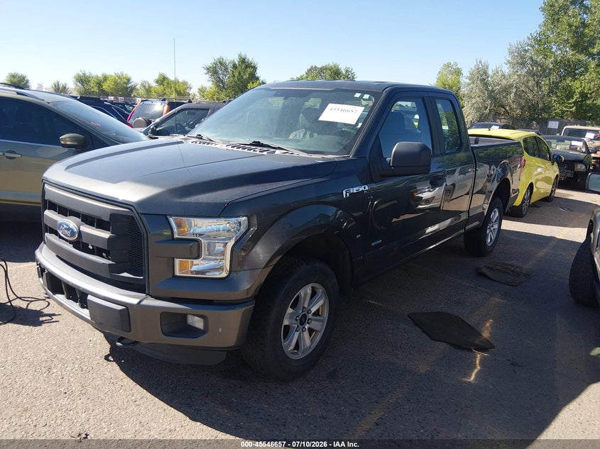 2016 Ford F-150 VIN 1FTEX1EP7GFA64489 IAAI salvage auction — NORMAL WEAR, Clear (Colorado), sold $4,700 on 2026-07-26 (photo 2)