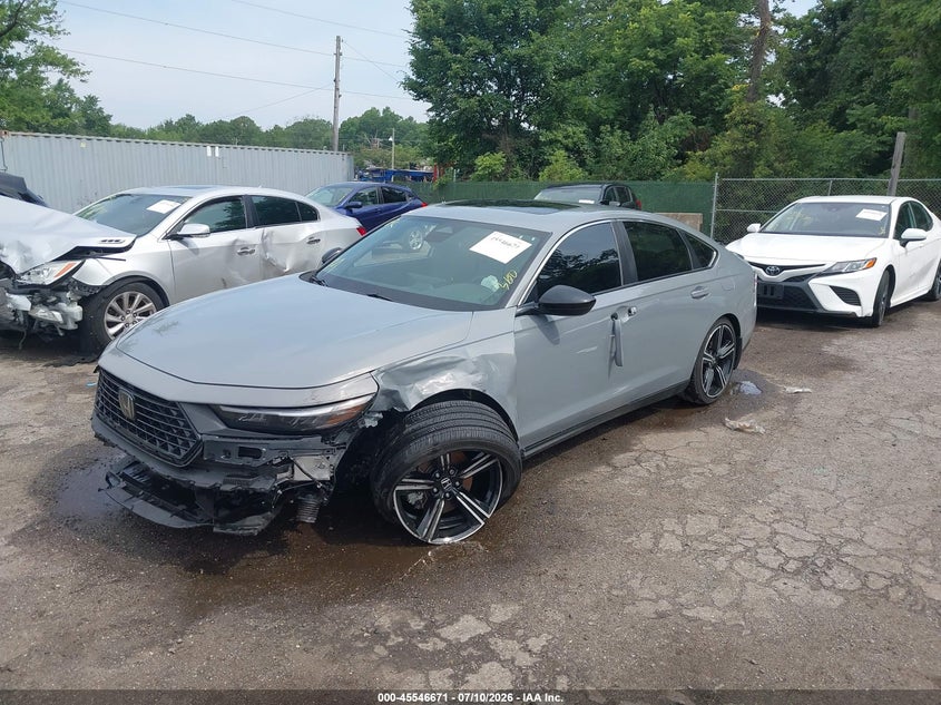 2024 Honda Accord VIN 1HGCY2F56RA080675 IAAI salvage auction — FRONT END, Wait Title, sold $9,700 on 2026-08-26 (photo 2)