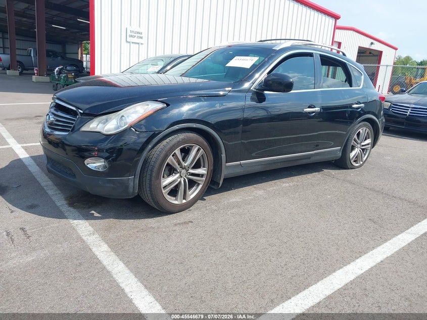 2011 Infiniti Ex35 VIN JN1AJ0HP5BM801542 IAAI salvage auction — NORMAL WEAR, Clear (Tennessee), sold $25 on 2026-07-28 (photo 2)