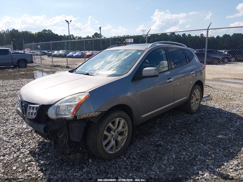 2011 Nissan Rogue VIN JN8AS5MT2BW575950 IAAI salvage auction — FRONT END, Salvage (Georgia), sold $225 on 2026-07-31 (photo 2)