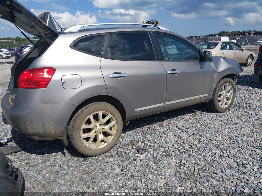 2011 Nissan Rogue VIN JN8AS5MT2BW575950 IAAI salvage auction — FRONT END, Salvage (Georgia), sold $225 on 2026-07-31 (photo 4)
