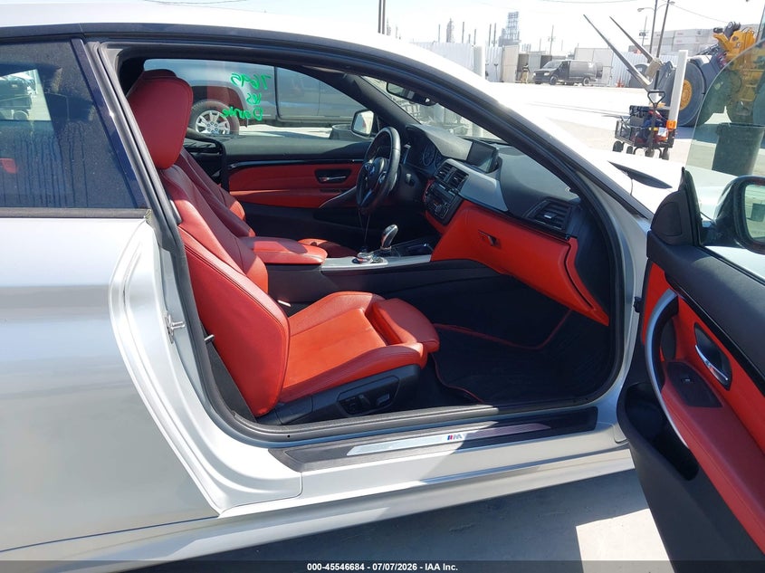 2014 BMW 4er VIN WBA3R1C55EF729404 IAAI salvage auction — FRONT END, Salvage (California), sold $2,775 on 2026-07-29 (photo 5)