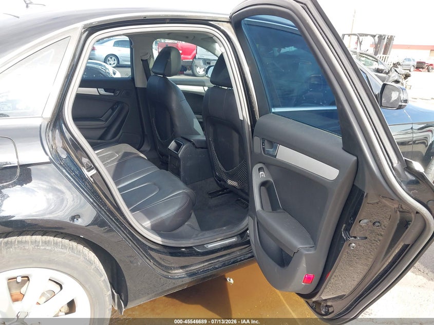 2013 Audi A4 VIN WAUAFAFL0DN031121 IAAI salvage auction — LEFT FRONT, Salvage (Arizona), sold $200 on 2026-07-28 (photo 8)