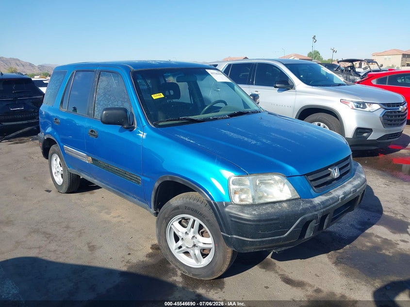 2001 Honda Cr-v VIN JHLRD174X1S004074 IAAI salvage auction — REAR END, Salvage, sold $500 on 2026-07-28 (photo 1)