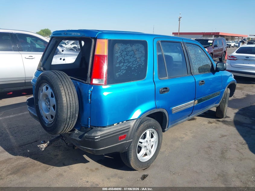 2001 Honda Cr-v VIN JHLRD174X1S004074 IAAI salvage auction — REAR END, Salvage, sold $500 on 2026-07-28 (photo 4)