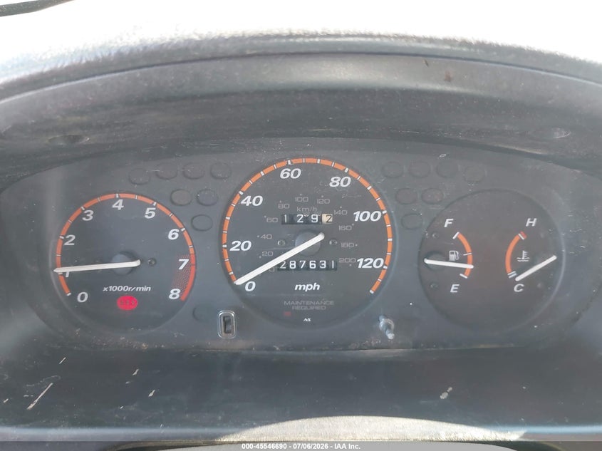 2001 Honda Cr-v VIN JHLRD174X1S004074 IAAI salvage auction — REAR END, Salvage, sold $500 on 2026-07-28 (photo 7)