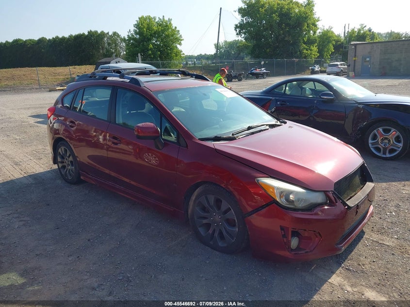 2012 Subaru Impreza VIN JF1GPAS6XCH203247 IAAI salvage auction — NORMAL WEAR, Clear (New York), sold $375 on 2026-07-30 (photo 1)