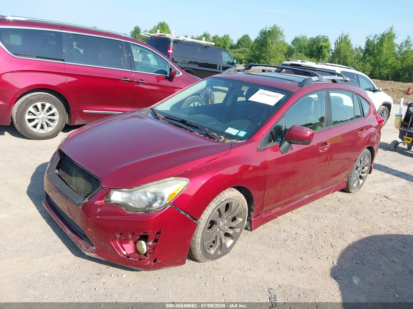 2012 Subaru Impreza VIN JF1GPAS6XCH203247 IAAI salvage auction — NORMAL WEAR, Clear (New York), sold $375 on 2026-07-30 (photo 2)