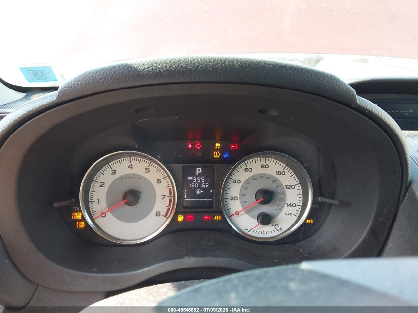 2012 Subaru Impreza VIN JF1GPAS6XCH203247 IAAI salvage auction — NORMAL WEAR, Clear (New York), sold $375 on 2026-07-30 (photo 7)