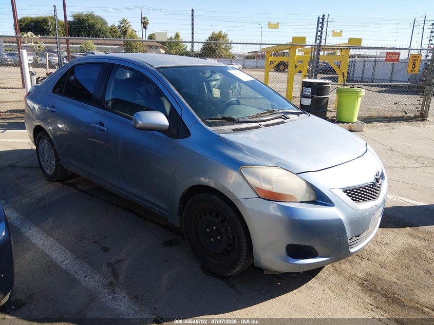 2010 Toyota Yaris VIN JTDBT4K34A1365310 IAAI salvage auction — FRONT END, Clear - Dealer Only (California), sold $2,075 on 2026-07-14 (photo 1)