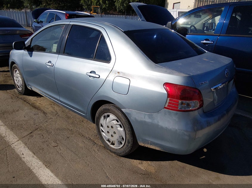 2010 Toyota Yaris VIN JTDBT4K34A1365310 IAAI salvage auction — FRONT END, Clear - Dealer Only (California), sold $2,075 on 2026-07-14 (photo 3)