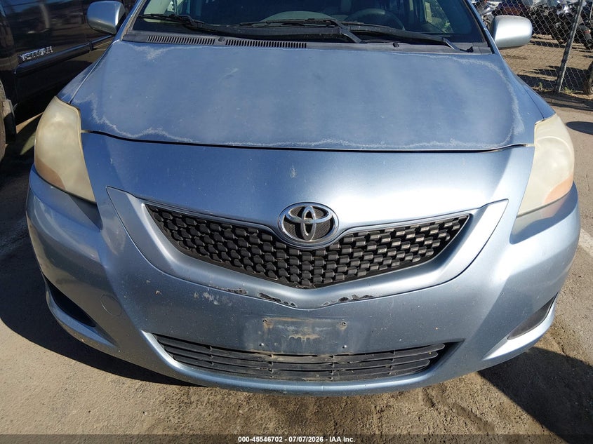 2010 Toyota Yaris VIN JTDBT4K34A1365310 IAAI salvage auction — FRONT END, Clear - Dealer Only (California), sold $2,075 on 2026-07-14 (photo 6)