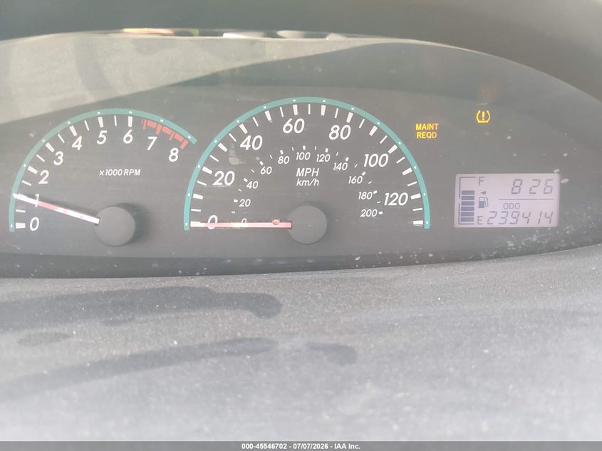 2010 Toyota Yaris VIN JTDBT4K34A1365310 IAAI salvage auction — FRONT END, Clear - Dealer Only (California), sold $2,075 on 2026-07-14 (photo 7)