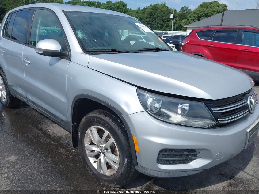 2013 Volkswagen Tiguan VIN WVGBV3AXXDW598183 IAAI salvage auction — NORMAL WEAR, Clear (Georgia), sold $375 on 2026-07-29 (photo 6)
