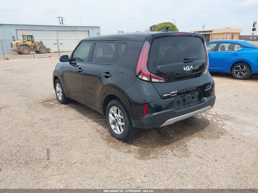 2025 Kia Soul VIN KNDJ23AU3S7967696 IAAI salvage auction — HAIL, Salvage Title, sold $10,200 on 2026-09-14 (photo 3)